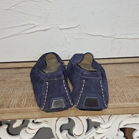 Mens Bloomingdale\'s brand new royal blue driving loafer size 10 NIB main image 2